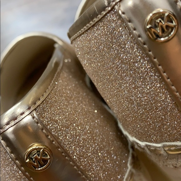 MICHAEL KORS MATHILDE ESPADRILLE PIXIE FINE GLITTE - Picture 15 of 16